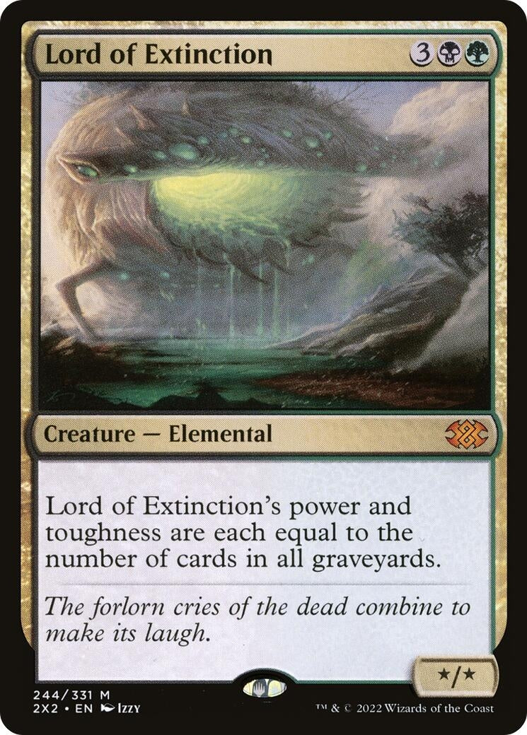 Image for Lord of Extinction (244) (Double Masters 2022) - Magic: The Gathering