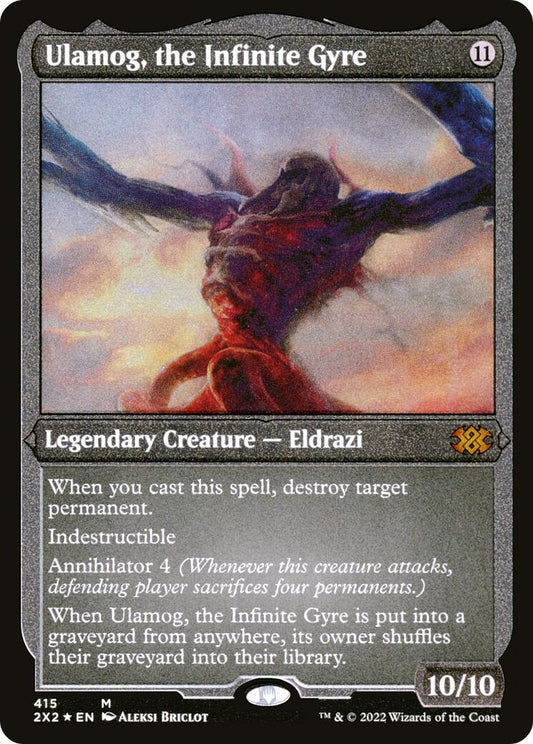 Image for Ulamog, the Infinite Gyre (Foil Etched) (415) (Double Masters 2022) - Magic: The Gathering
