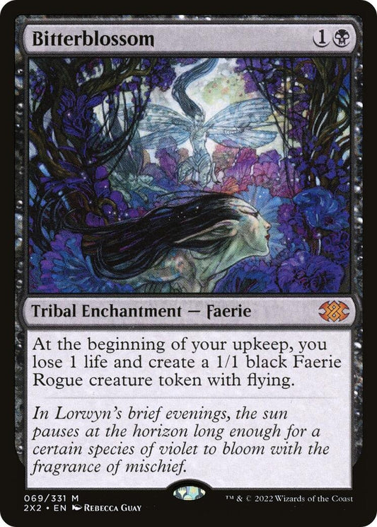 Image for Bitterblossom (69) (Double Masters 2022) - Magic: The Gathering