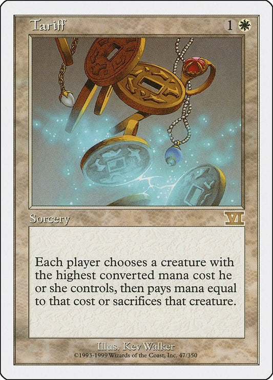 Image for Tariff (47) (Classic Sixth Edition) - Magic: The Gathering