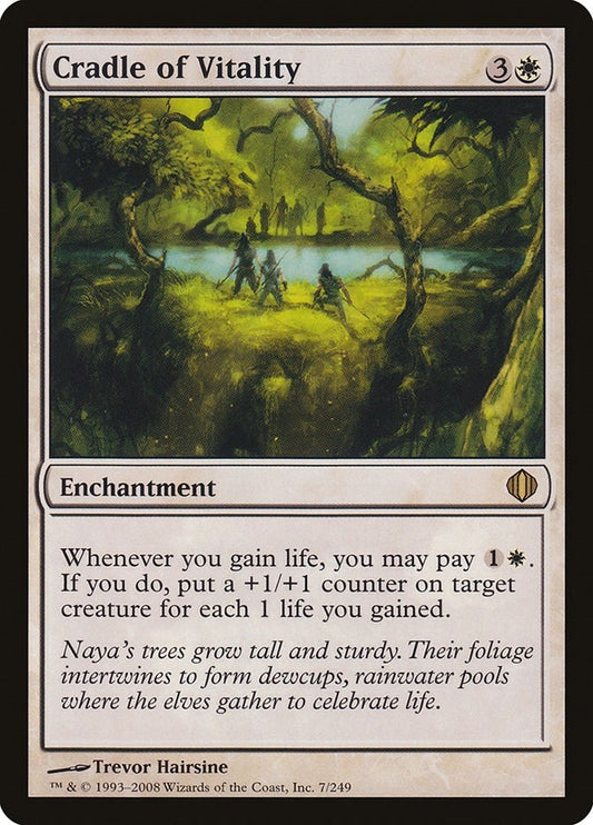 Image for Cradle of Vitality (7) (Shards of Alara) - Magic: The Gathering