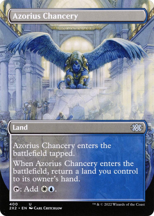 Image for Azorius Chancery (Borderless) (400) (Double Masters 2022) - Magic: The Gathering