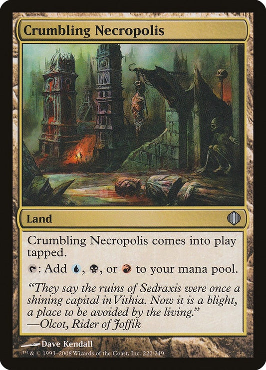 Image for Crumbling Necropolis (222) (Shards of Alara) - Magic: The Gathering