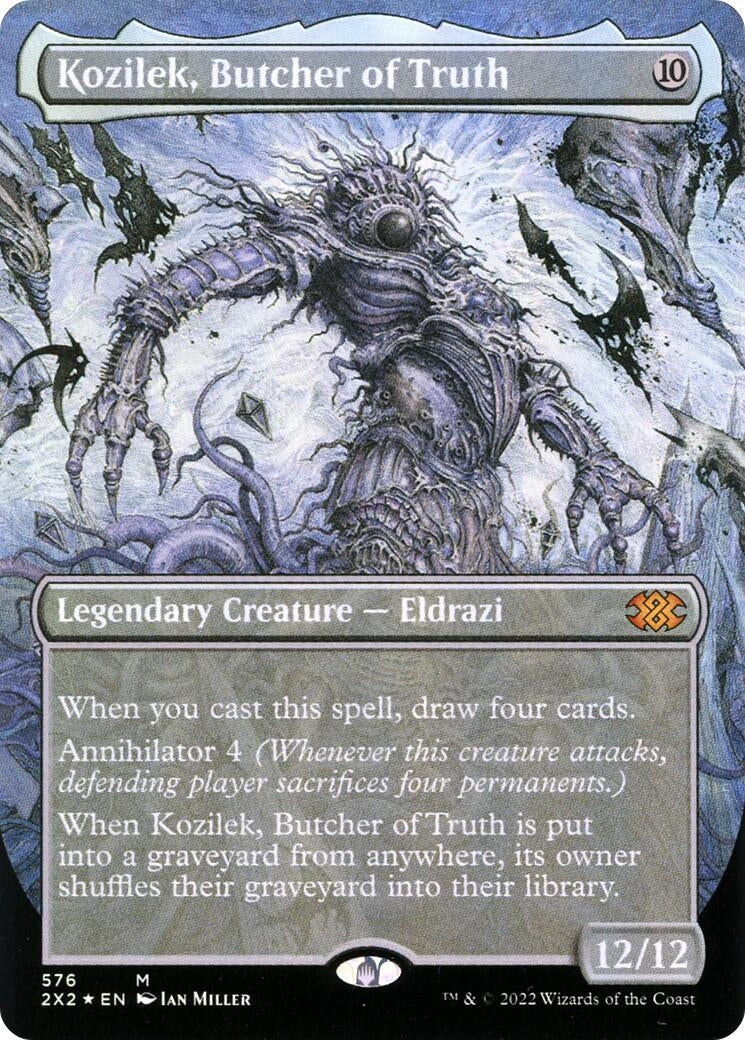 Image for Kozilek, Butcher of Truth (Textured Foil) (576) (Double Masters 2022) - Magic: The Gathering
