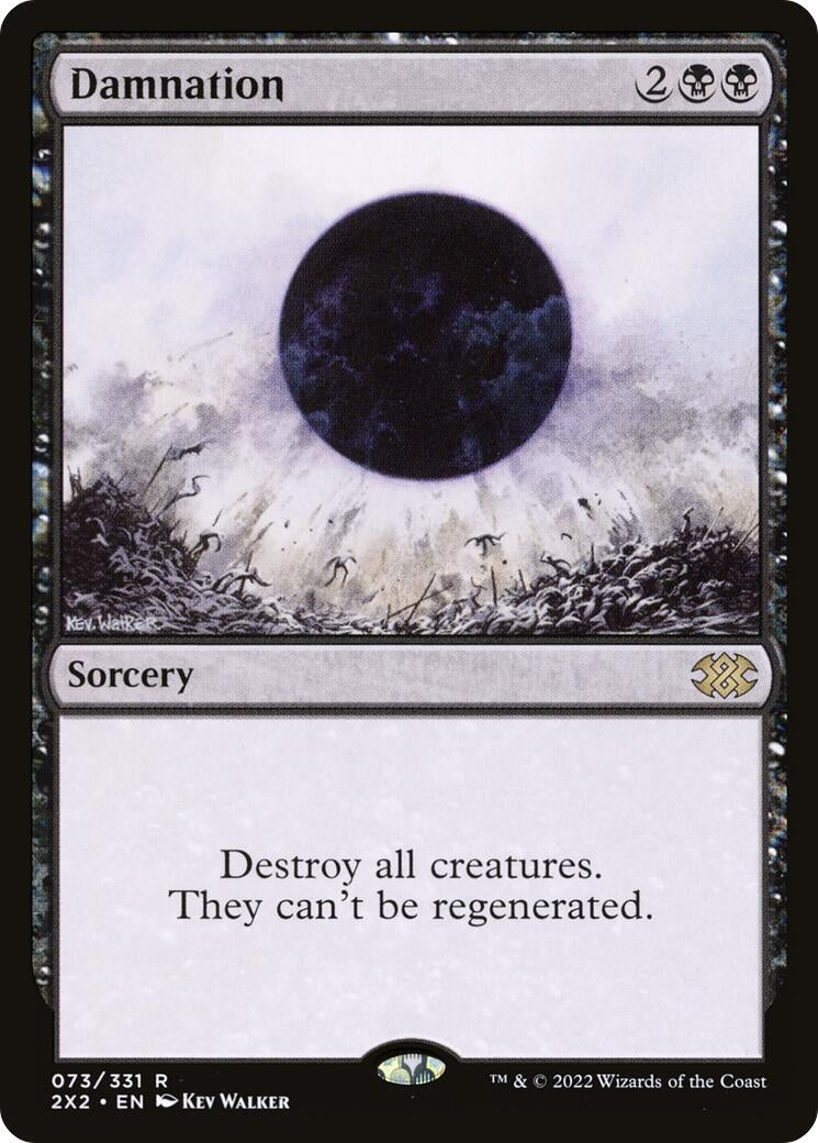 Image for Damnation (73) (Double Masters 2022) - Magic: The Gathering