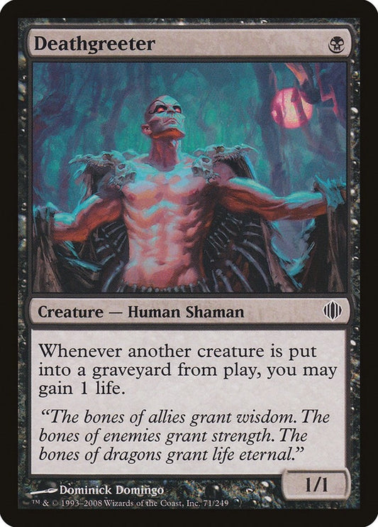 Image for Deathgreeter (71) (Shards of Alara) - Magic: The Gathering