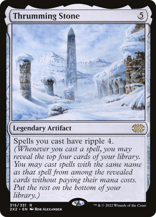 Image for Thrumming Stone (315) (Double Masters 2022) - Magic: The Gathering