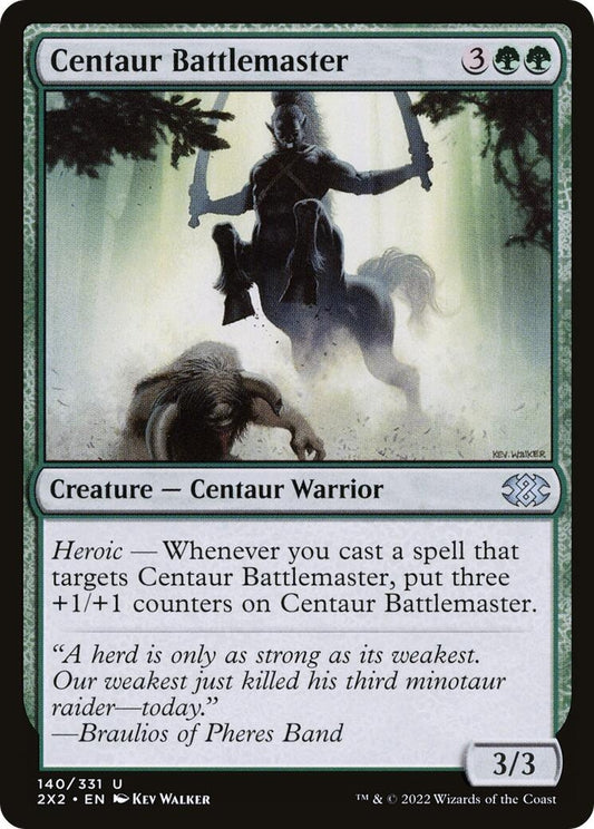 Image for Centaur Battlemaster (140) (Double Masters 2022) - Magic: The Gathering