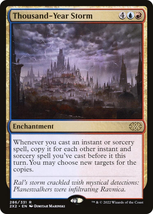 Image for Thousand-Year Storm (286) (Double Masters 2022) - Magic: The Gathering