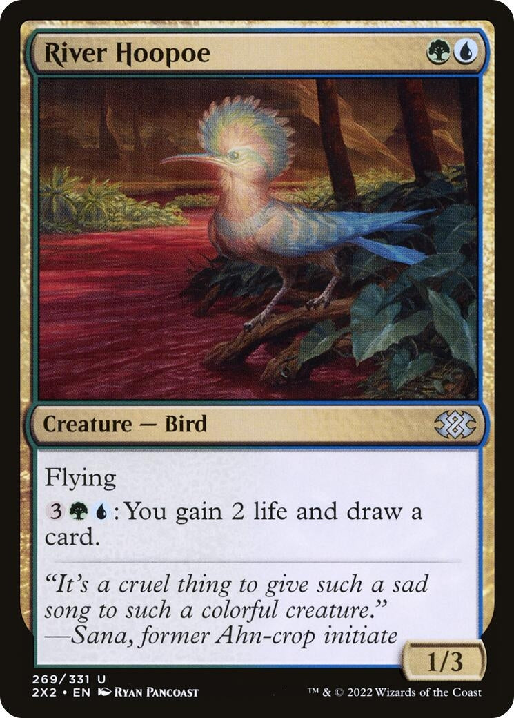 Image for River Hoopoe (269) (Double Masters 2022) - Magic: The Gathering