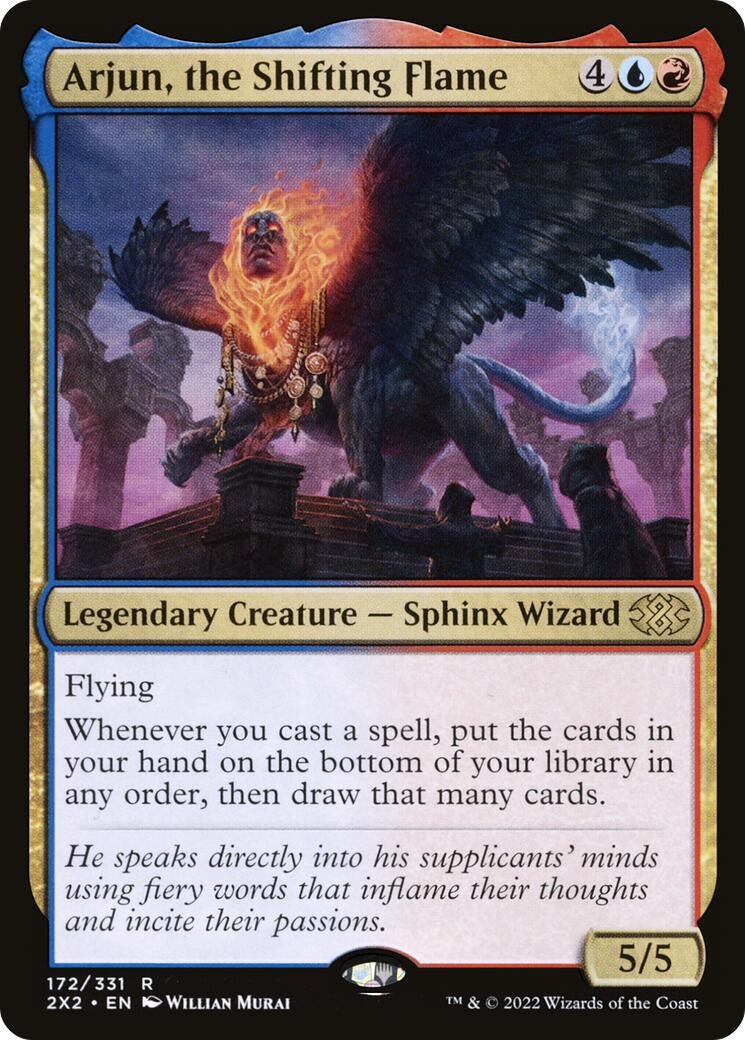 Image for Arjun, the Shifting Flame (172) (Double Masters 2022) - Magic: The Gathering