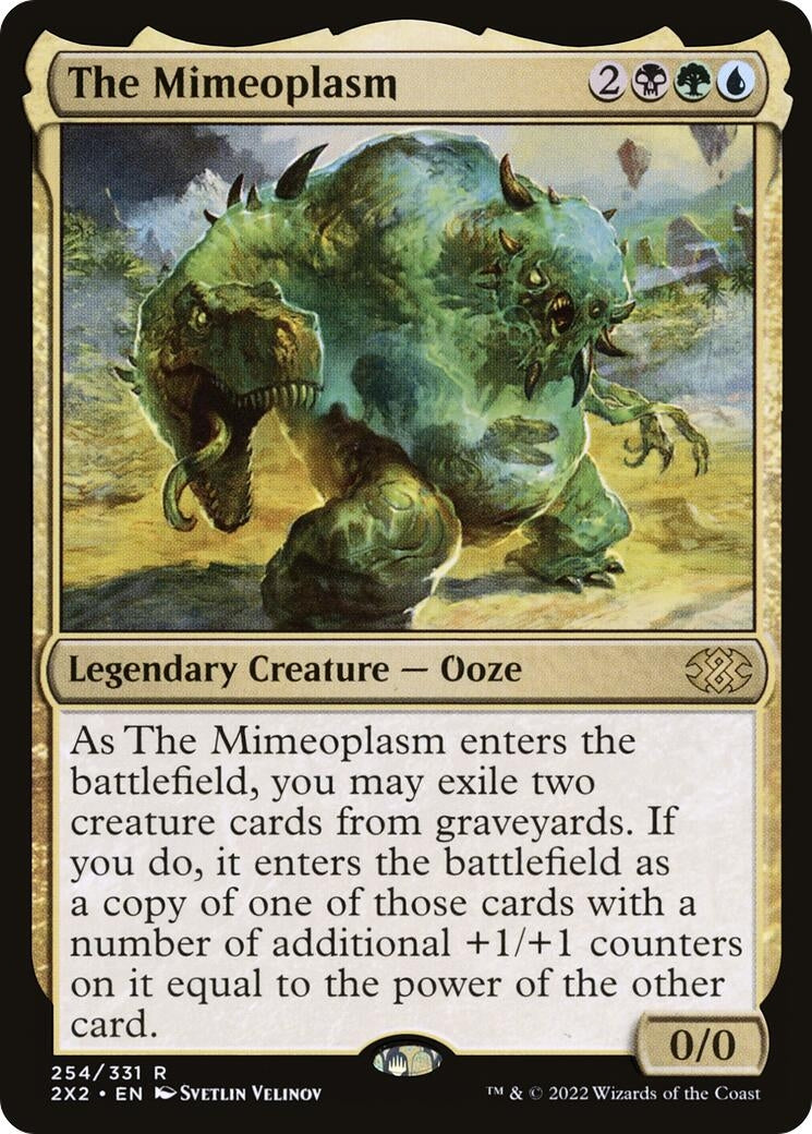 Image for The Mimeoplasm (254) (Double Masters 2022) - Magic: The Gathering