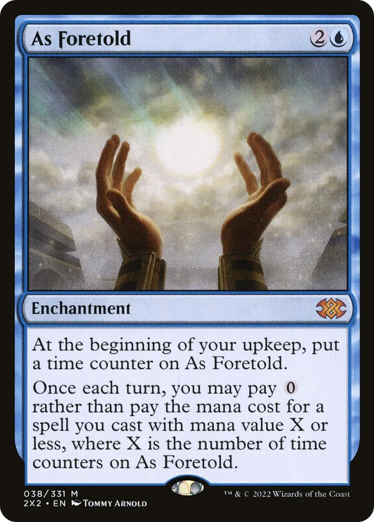 Image for As Foretold (38) (Double Masters 2022) - Magic: The Gathering