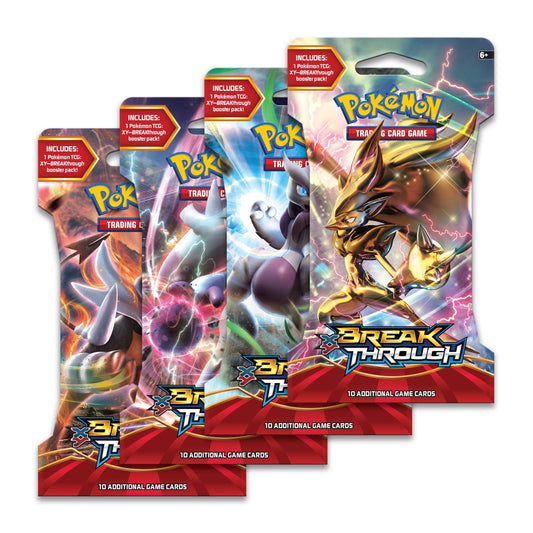 Image for BREAKthrough Sleeved Booster Pack Art Bundle [Set of 4] - Pokemon