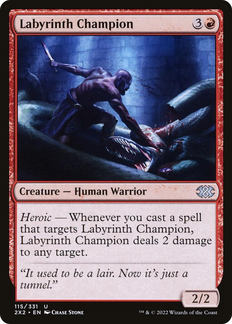 Image for Labyrinth Champion (115) (Double Masters 2022) - Magic: The Gathering