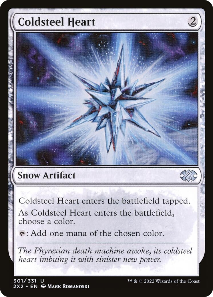 Image for Coldsteel Heart (301) (Double Masters 2022) - Magic: The Gathering