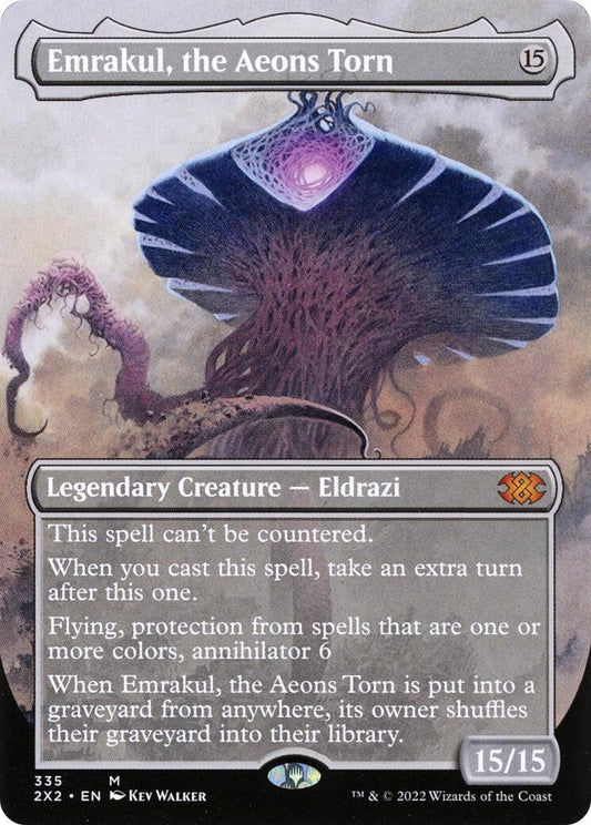 Image for Emrakul, the Aeons Torn (Borderless) (335) (Double Masters 2022) - Magic: The Gathering