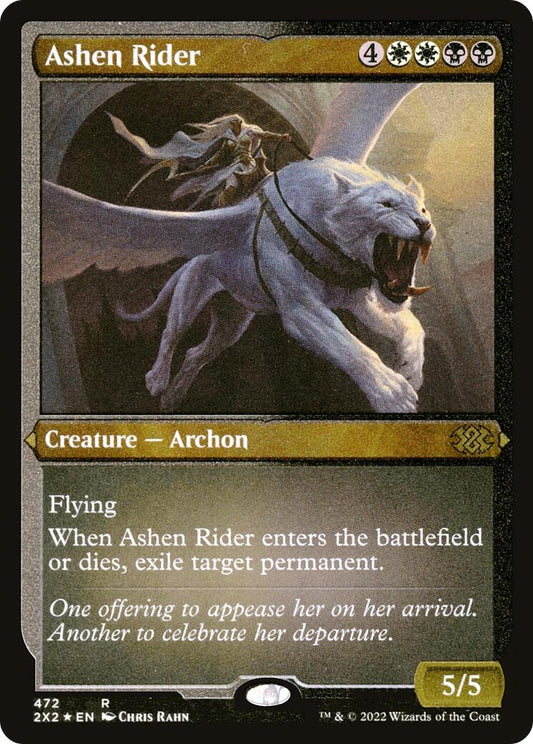 Image for Ashen Rider (Foil Etched) (472) (Double Masters 2022) - Magic: The Gathering