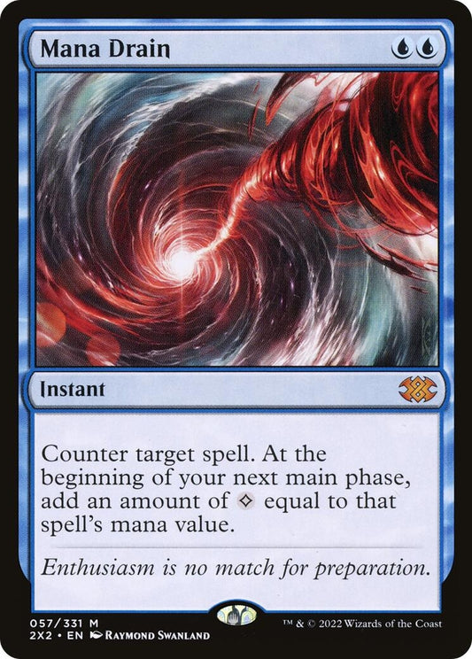 Image for Mana Drain (57) (Double Masters 2022) - Magic: The Gathering