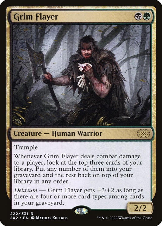 Image for Grim Flayer (222) (Double Masters 2022) - Magic: The Gathering