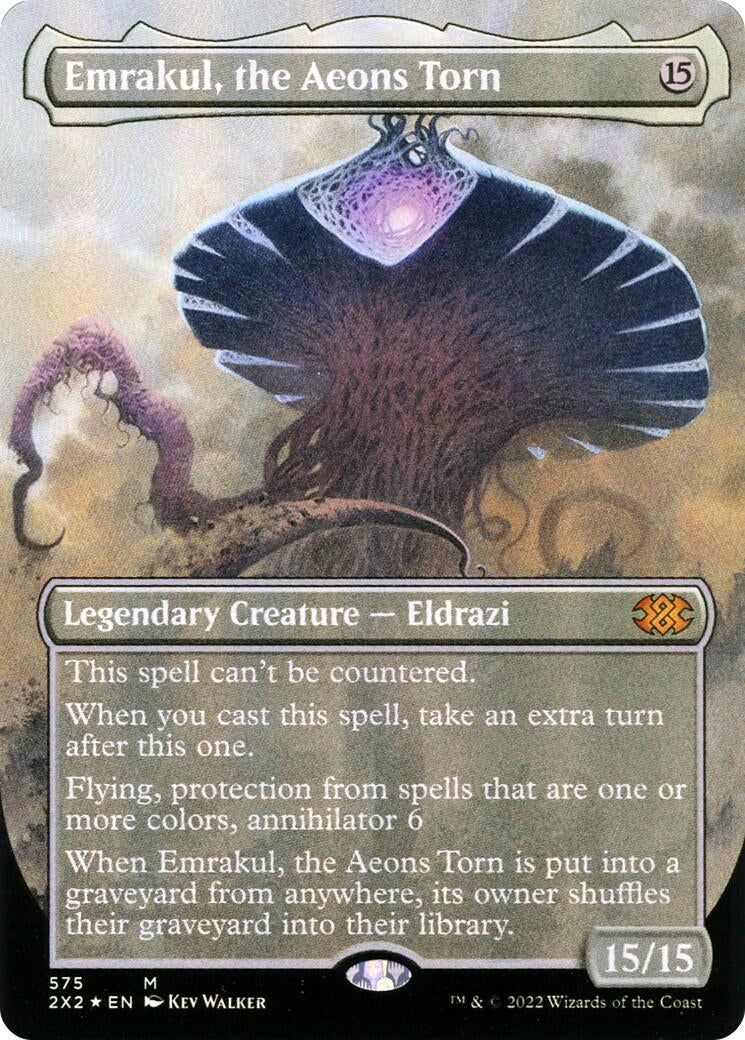 Image for Emrakul, the Aeons Torn (Textured Foil) (575) (Double Masters 2022) - Magic: The Gathering
