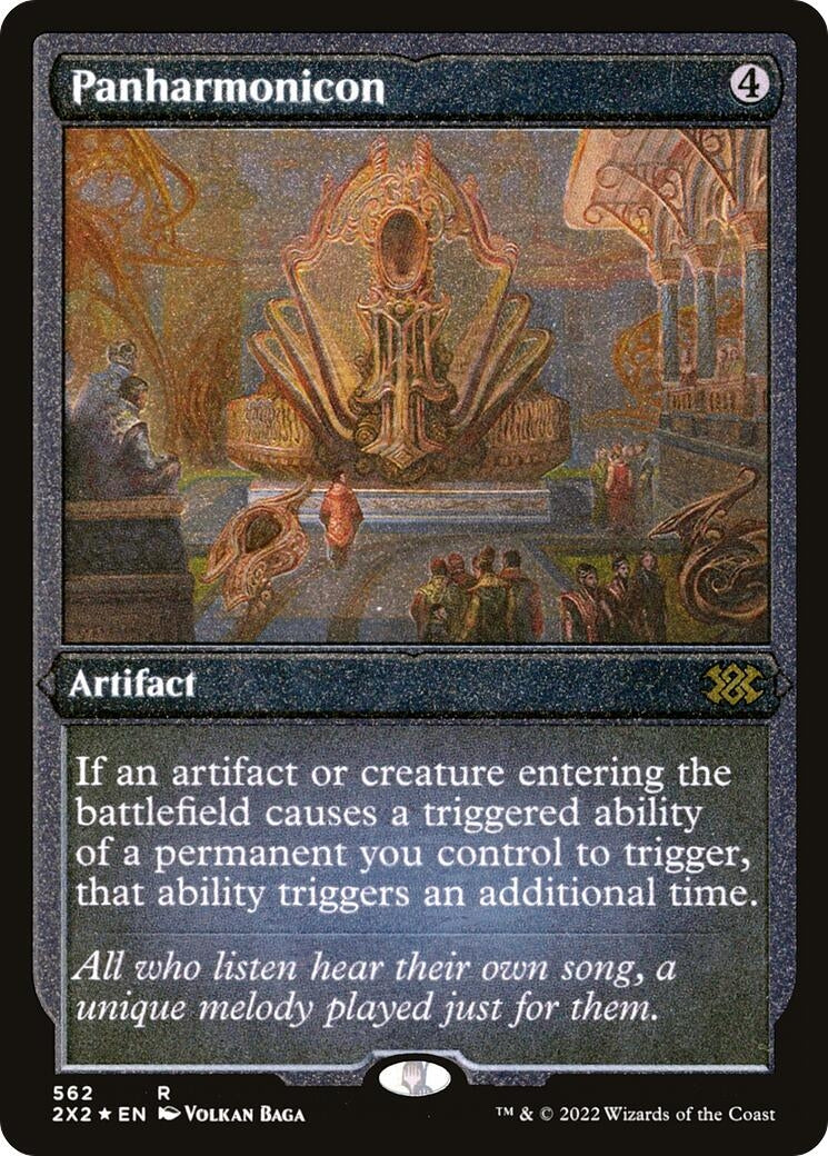 Image for Panharmonicon (Foil Etched) (562) (Double Masters 2022) - Magic: The Gathering