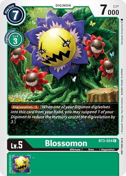 Image for Blossomon - BT3-054 (Tamer Party Vol. 5 Promo) (BT3-054 C) (Release Special Booster 1.0) - Digimon Card Game