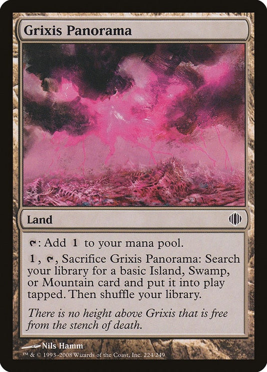 Image for Grixis Panorama (224) (Shards of Alara) - Magic: The Gathering