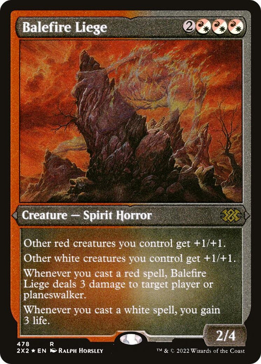 Image for Balefire Liege (Foil Etched) (478) (Double Masters 2022) - Magic: The Gathering