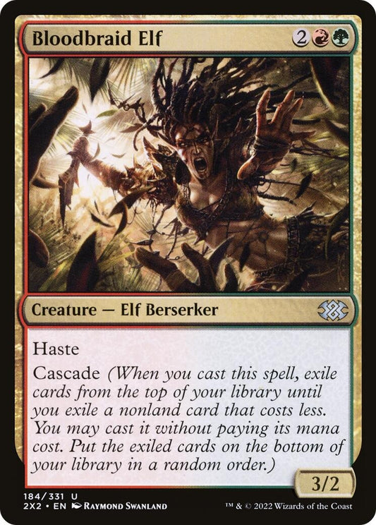 Image for Bloodbraid Elf (184) (Double Masters 2022) - Magic: The Gathering
