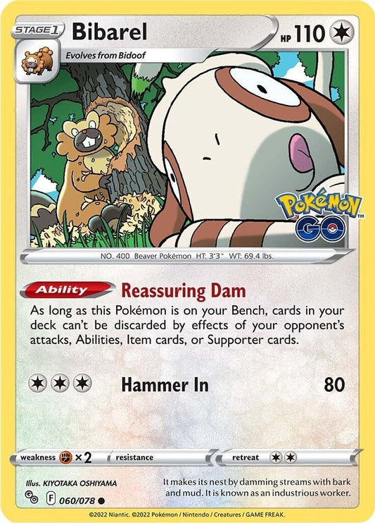 Image for Bibarel (060/078) (Pokemon GO) - Pokemon