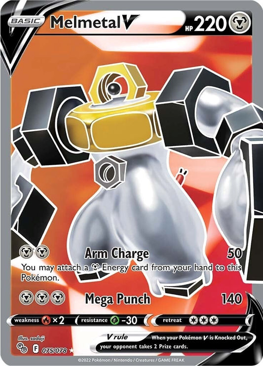 Image for Melmetal V (Full Art) (075/078) (Pokemon GO) - Pokemon