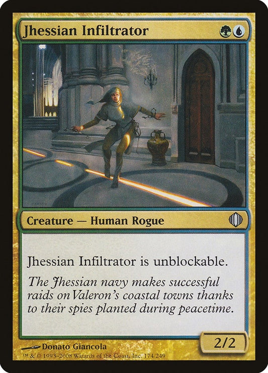 Image for Jhessian Infiltrator (174) (Shards of Alara) - Magic: The Gathering