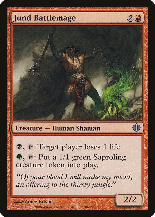 Image for Jund Battlemage (106) (Shards of Alara) - Magic: The Gathering