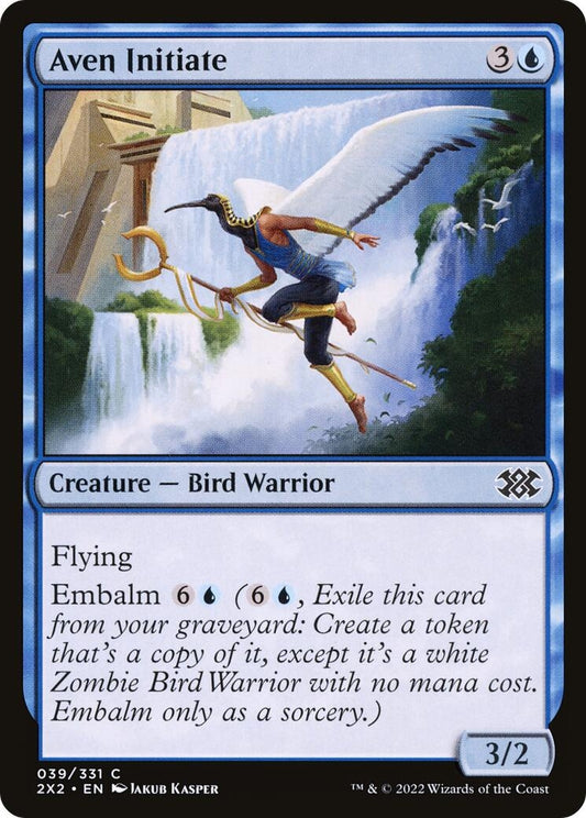 Image for Aven Initiate (39) (Double Masters 2022) - Magic: The Gathering