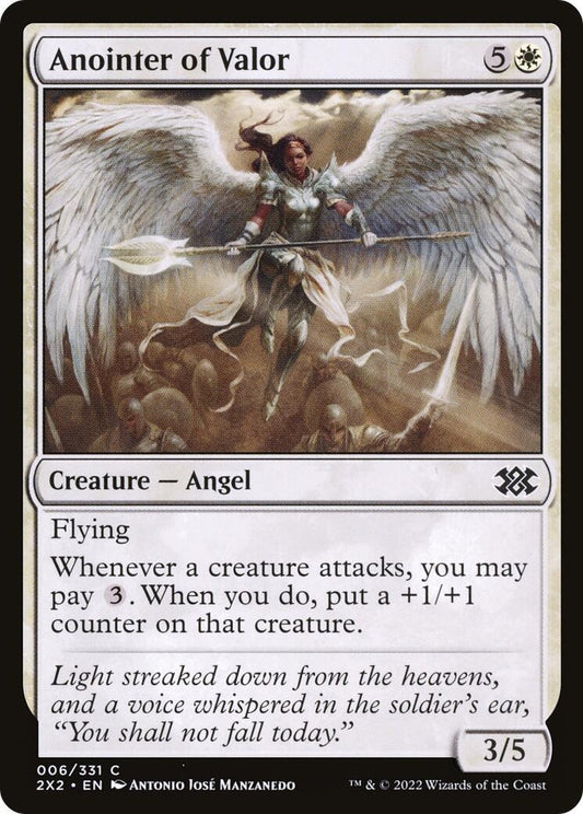 Image for Anointer of Valor (6) (Double Masters 2022) - Magic: The Gathering