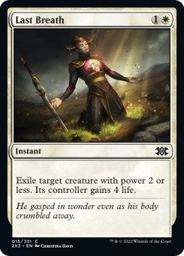 Image for Last Breath (15) (Double Masters 2022) - Magic: The Gathering