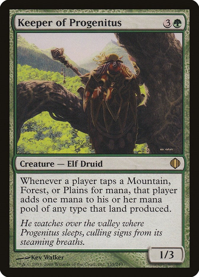 Image for Keeper of Progenitus (135) (Shards of Alara) - Magic: The Gathering