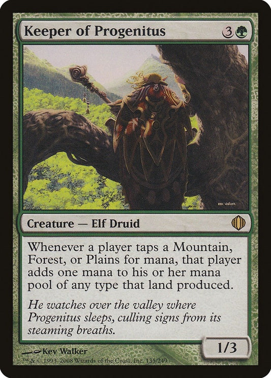 Image for Keeper of Progenitus (135) (Shards of Alara) - Magic: The Gathering