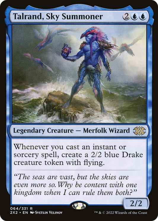 Image for Talrand, Sky Summoner (64) (Double Masters 2022) - Magic: The Gathering