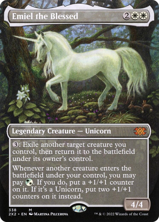 Image for Emiel the Blessed (Borderless) (338) (Double Masters 2022) - Magic: The Gathering