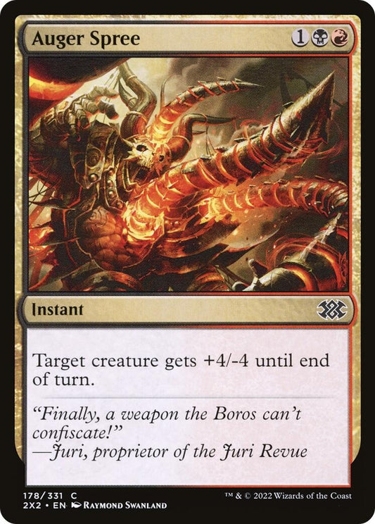 Image for Auger Spree (178) (Double Masters 2022) - Magic: The Gathering
