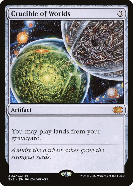 Image for Crucible of Worlds (303) (Double Masters 2022) - Magic: The Gathering