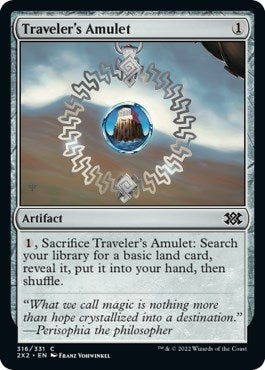 Image for Traveler's Amulet (316) (Double Masters 2022) - Magic: The Gathering