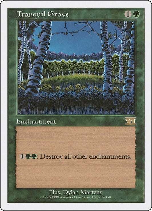 Image for Tranquil Grove (258) (Classic Sixth Edition) - Magic: The Gathering
