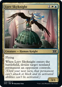 Image for Lyev Skyknight (246) (Double Masters 2022) - Magic: The Gathering