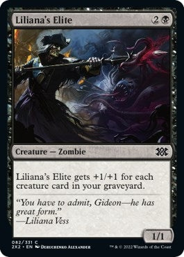 Image for Liliana's Elite (82) (Double Masters 2022) - Magic: The Gathering