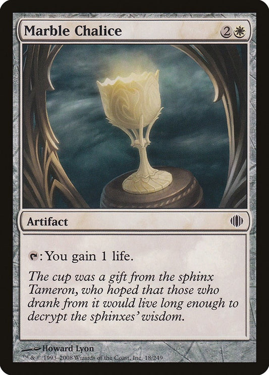Image for Marble Chalice (18) (Shards of Alara) - Magic: The Gathering