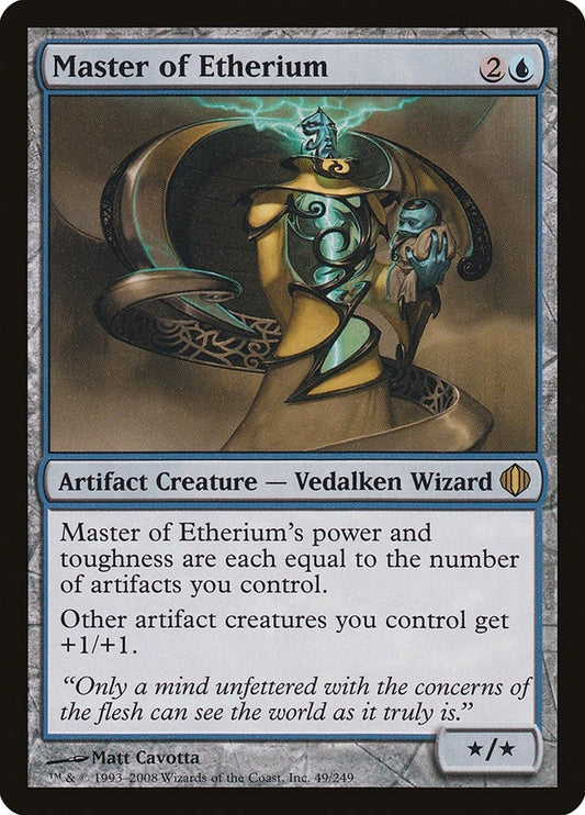 Image for Master of Etherium (49) (Shards of Alara) - Magic: The Gathering