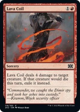Image for Lava Coil (116) (Double Masters 2022) - Magic: The Gathering